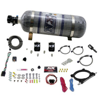 Thumbnail for Nitrous Express 11-15 Ford Mustang GT 5.0L High Output Nitrous Plate Kit (50-250HP) w/12lb Bottle