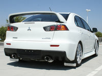 Thumbnail for aFe Takeda Exhaust 304SS Dual Cat-Back w/ Polished Tips 08-13 Mitsubishi Lancer Evo X L4 2.0L Turbo