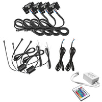 Thumbnail for Oracle Jeep Wrangler JL/JT RGB+W Headlight DRL  Kit - ColorSHIFT w/ Simple Controller SEE WARRANTY