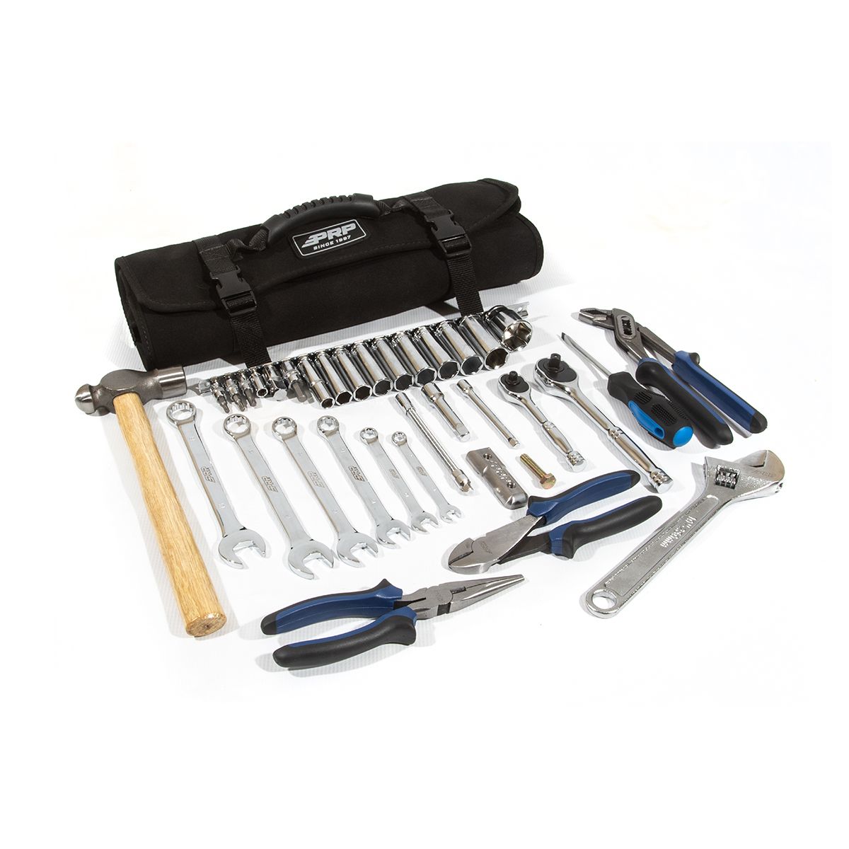PRP RZR Roll Up Tool Bag with 36pc Tool Kit