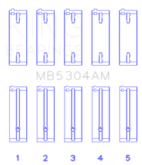 Thumbnail for King Kia/Mazda DOHC 16 Valve/SOHC 16 Valve/SOHC 8 Valve (Size +0.5) Main Bearing Set