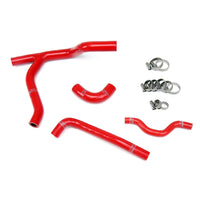 Thumbnail for HPS Red Reinforced Silicone Radiator Hose Kit Coolant for Kawasaki 06-08 KX250F