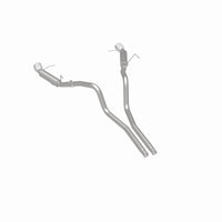 Thumbnail for Magnaflow 2014 Ford Mustang V6 3.7L Comp Series Dual Split Rear Polished Stainless C/B Perf Exhaust