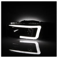 Thumbnail for Spyder GMC Sierra 1500/2500/3500 99-06 V2 Projector Headlights - DRL - Black PRO-YD-CDE00V2-LB-BK