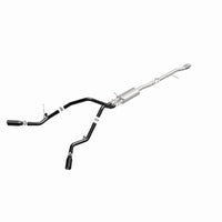 Thumbnail for MagnaFlow SYS Cat-Back 3.5in Black Dual Split Rear Tips 14-15 Chevy Silverado/GMC Sierra 4.3L-5.3L