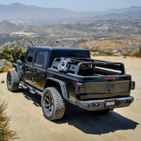 Thumbnail for Westin 2021 Jeep Gladiator Overland Cargo Rack - Textured Black