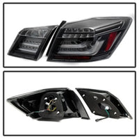 Thumbnail for Spyder Honda Accord 2013-2015 4DR LED Tail Lights - Black ALT-YD-HA13LED-LED-BK