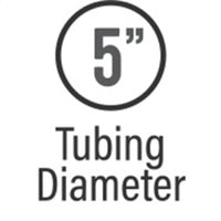 Thumbnail for MagnaFlow Clamp 5.00inch TORCA SS 1.25inch 10pk