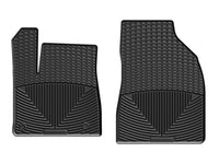 Thumbnail for WeatherTech 14+ Toyota Highlander Front Rubber Floor Mats - Black