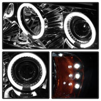 Thumbnail for Spyder Jeep Grand Cherokee 99-04 Projector Headlights LED Halo LED Chrm - PRO-YD-JGC99-HL-C