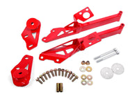 Thumbnail for BMR Suspension 15-18 Ford Mustang S550 IRS Subframe Support Brace (Red)