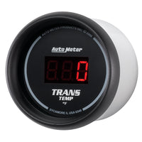 Thumbnail for Autometer Z Series 52mm Black Digital 0-300 Deg F Transmission Temperature Gauge