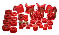 Thumbnail for Energy Suspension 73-79 Ford F-150 Pickup 4WD Red Hyper-flex Master Bushing Set