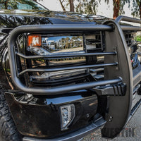 Thumbnail for Westin 16-18 Chevy Silverado 1500 Sportsman X Grille Guard - Textured Black