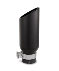 Thumbnail for Go Rhino Exhaust Tip - Black - ID 3 1/2in x L 14in x OD 5in