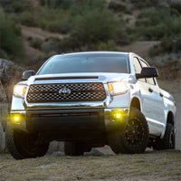 Thumbnail for Rigid Industries 2014+ Toyota Tundra & 4Runner / 2016+ Tacoma 360-Series PRO SAE Fog Kit - Yellow