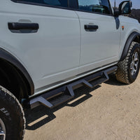 Thumbnail for Westin/HDX 2021+ Ford Bronco Drop Nerf Step Bars - Textured Black