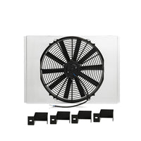 Thumbnail for Mishimoto 63-66 Chevrolet/GM C/K Truck Performance Aluminum Fan Shroud w/Fan Controller