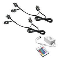 Thumbnail for Oracle 19-21 GMC Sierra 1500 RGB+W Headlight DRL  Kit - ColorSHIFT w/ Simple Controller SEE WARRANTY