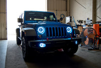 Thumbnail for Oracle Jeep Wrangler 07-17 LED Halo Kit - White SEE WARRANTY
