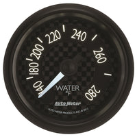 Thumbnail for Autometer GT Series 52mm Mechanical 140-280 Deg F Water Temperature Gauge