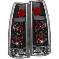 Thumbnail for ANZO 1999-2000 Cadillac Escalade Taillights Black - New Gen