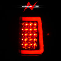 Thumbnail for ANZO 2004-2006 Ford F-150 LED Tail Lights w/ Light Bar Black Housing Smoke Lens