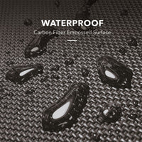 Thumbnail for 3D MAXpider 2019-2023 Genesis G70 Kagu 2nd Row Floormats - Black