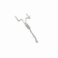 Thumbnail for Magnaflow 14 Chevy Silverado V8 5.3L CC/EC Cab Dual Split Rear Exit Stainless Cat Back Perf Exhaust