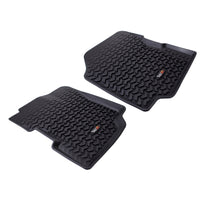 Thumbnail for Rugged Ridge Floor Liner Front Black 1976-1983 Jeep CJ-5