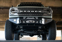 Thumbnail for DV8 Offroad 2021+ Ford Bronco Front Bumper Winch Capable w/ Optional Bull Bar/Aux Light Opening