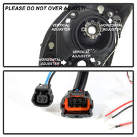 Thumbnail for Spyder Infiniti G35 03-07 2DR Projector Halogen - LED Halo DRL Blk High H4 PRO-YD-IG35032D-DRL-BK