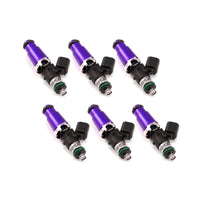 Thumbnail for Injector Dynamics 1340cc Injectors - 60mm Length - 14mm Purple Top - 14mm Lower O-Ring (Set of 6)