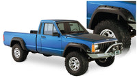 Thumbnail for Bushwacker 84-01 Jeep Cherokee Cutout Style Flares 4pc Fits 2-Door Sport Utility Only - Black