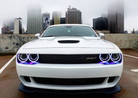 Thumbnail for Oracle 15-21 Dodge Challenger Dynamic Surface Mount Headlight Halo Kit - - Dynamic SEE WARRANTY