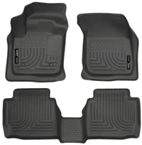 Thumbnail for Husky Liners 13-16 Ford Fusion WeatherBeater Combo Black Floor Liners