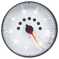 Thumbnail for Autometer Spek-Pro Gauge Tachometer 5in 8K Rpm W/Shift Light & Peak Mem White/Black