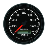 Thumbnail for Autometer ES 85.7mm In-Dash Speedometer Elec. Programmable 160mph Gauge