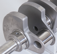 Thumbnail for Eagle Chevrolet LS Forged 4340 Steel Crank Long Snout 4.125 in Stroke - 58 Tooth Reluctor