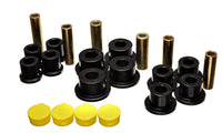 Thumbnail for Energy Suspension 02-05 Dodge Ram 1500 2WD Black Rear Leaf Spring Bushing Set
