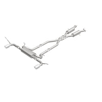Thumbnail for MagnaFlow Cat-Back SS 2.5in Dual Split Rear 4in Black Tip 11-16 Jeep Grand Cherokee 5.7L V8/3.6L V6