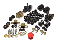 Thumbnail for Energy Suspension 91-94 Nissan Sentra/NX1600/2000 Black Hyper-Flex Master Bushing Set