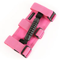 Thumbnail for Rugged Ridge Ultimate Grab Handles Pink 55-20 CJ/Jeep Wrangler /JT