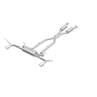 Thumbnail for MagnaFlow Cat-Back SS 2.5in Dual Split Rear 4in Black Tip 11-16 Jeep Grand Cherokee 5.7L V8/3.6L V6