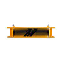 Thumbnail for Mishimoto Universal -6AN 10 Row Oil Cooler - Gold