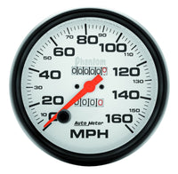 Thumbnail for Autometer Phantom 5in 160 MPH In-Dash Mechanical Speedometer