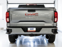 Thumbnail for AWE Tuning 4th Gen GM 1500 5.3L 0FG Catback Split Rear Exit (Flat Bumper) - Dual Diamond Tips
