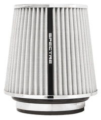 Thumbnail for Spectre Adjustable Conical Air Filter 5-1/2in. Tall (Fits 3in. / 3-1/2in. / 4in. Tubes) - White