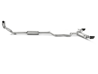 Thumbnail for Akrapovic 13-17 Volkswagen Golf GTI (VII) Evolution Line w/ Cat (Titanium) w/ Carbon Tips