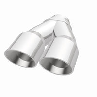 Thumbnail for MagnaFlow Double Wall 3in Dual Round Polished Tip 2.25in Inlet